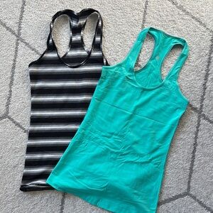 Lululemon Tanks - Set of 2 - Size 6